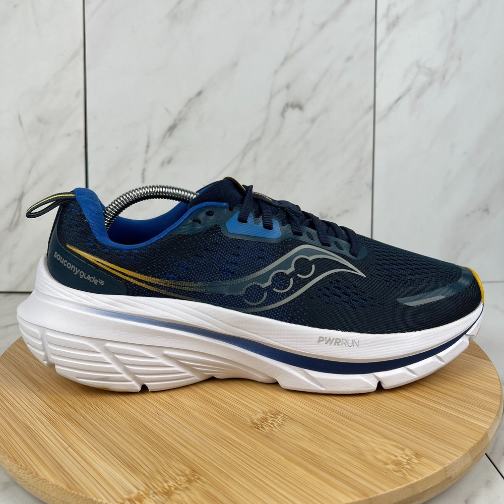 Saucony Guide 18 Mens Size 10 Navy Skydiver Blue Running Walk Shoes S20998-164